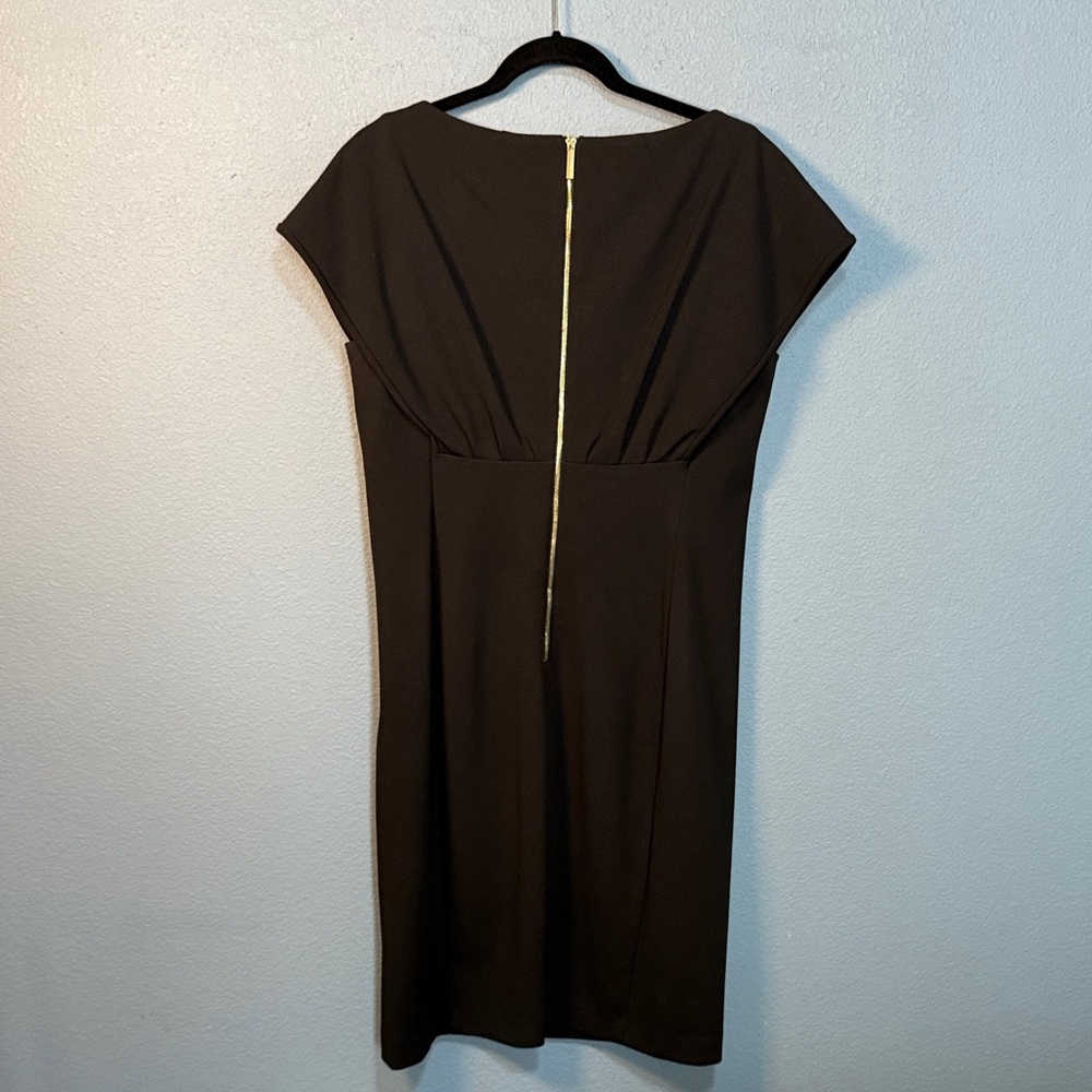 Calvin Klein Elegant Black Midi Dress - Picture 4 of 4
